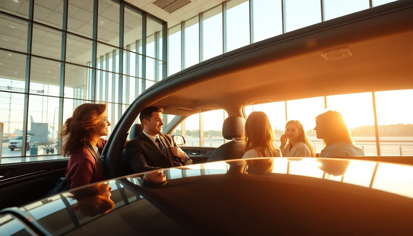 Experience seamless Private Airport Transfers with a luxury vehicle and a courteous chauffeur.