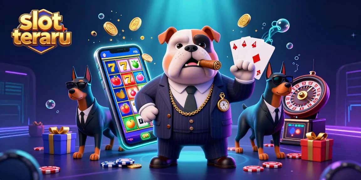 Experience thrilling slot terbaru action with vibrant visuals of gaming elements and characters in 3D.