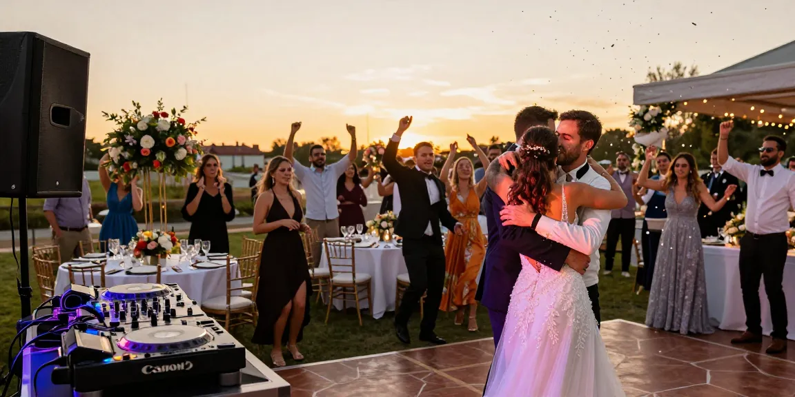 Hochzeit DJ Berlin sorgt für eine unvergessliche Feier mit Musik und Stimmung.