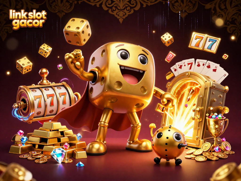 Experience the thrill of winning big at link slot gacor with vibrant casino elements.