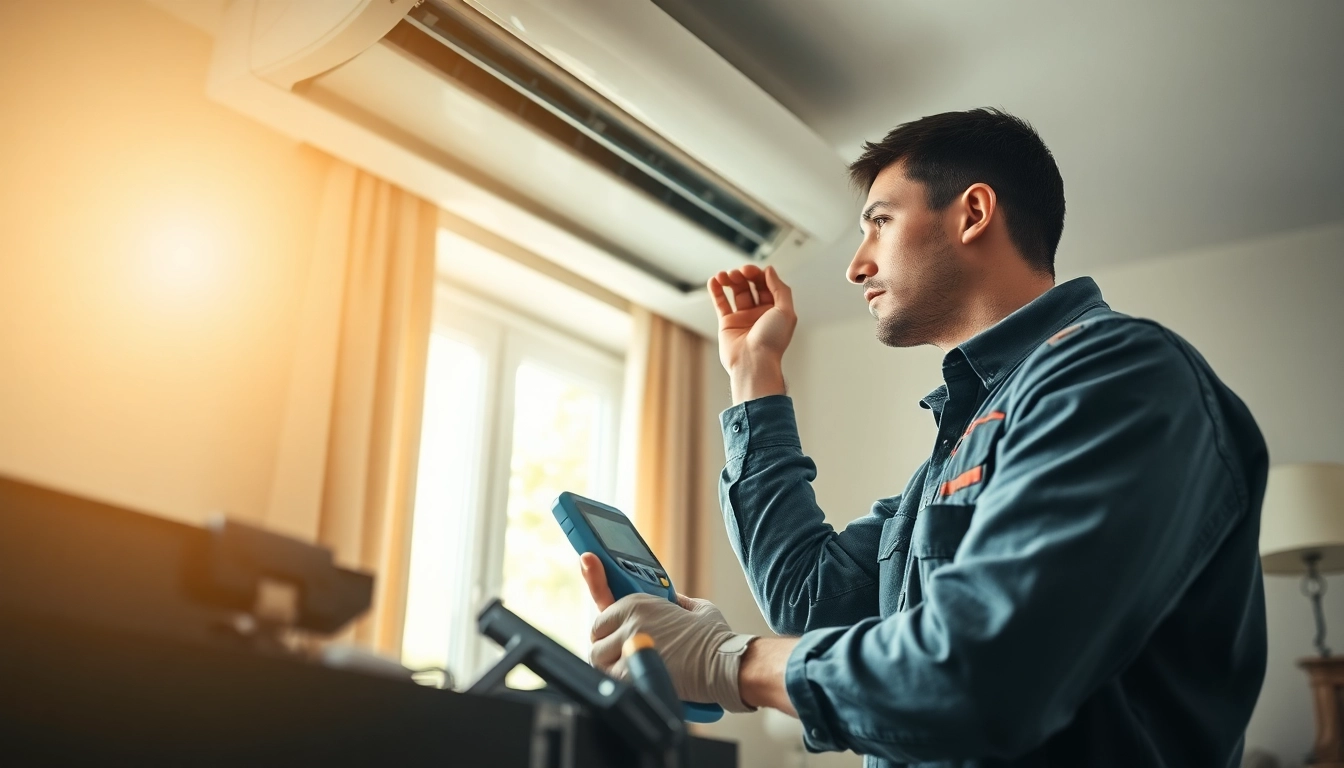 Expert HVAC technician performing repair work in Tampa, ensuring a well-functioning air conditioner.