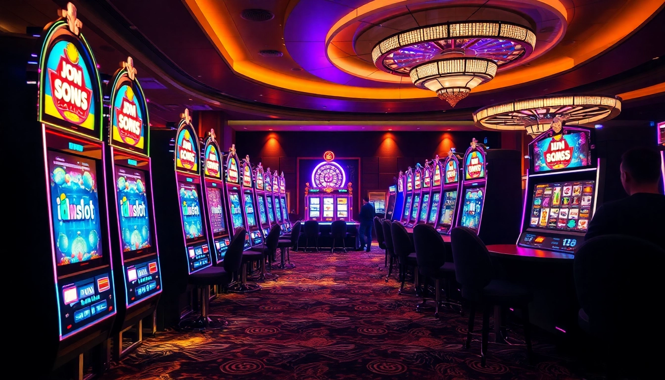 Experience the thrill of idnslot with captivating slot machines and exciting gameplay.