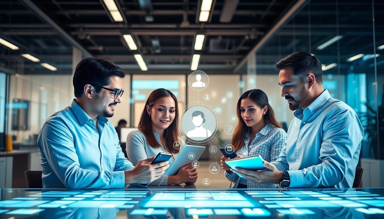 Enhance productivity with an assistant for enterprise in a modern collaborative office.