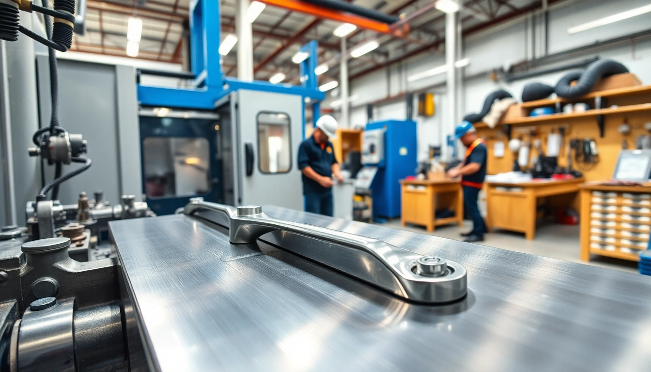 Innovative Handle Manufacturer showcasing precision in metal fabrication and craftsmanship.