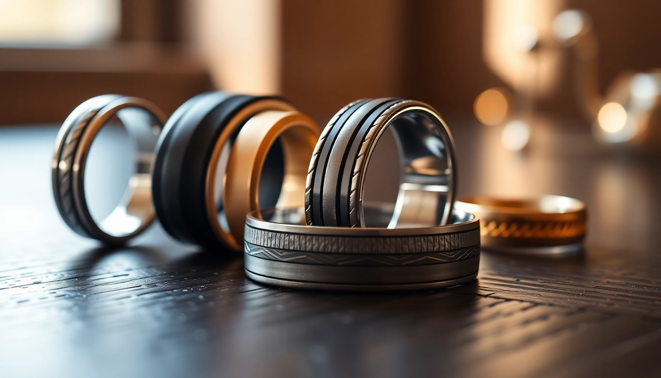 Distinctive Unique Wedding Bands for Men That Stand Out