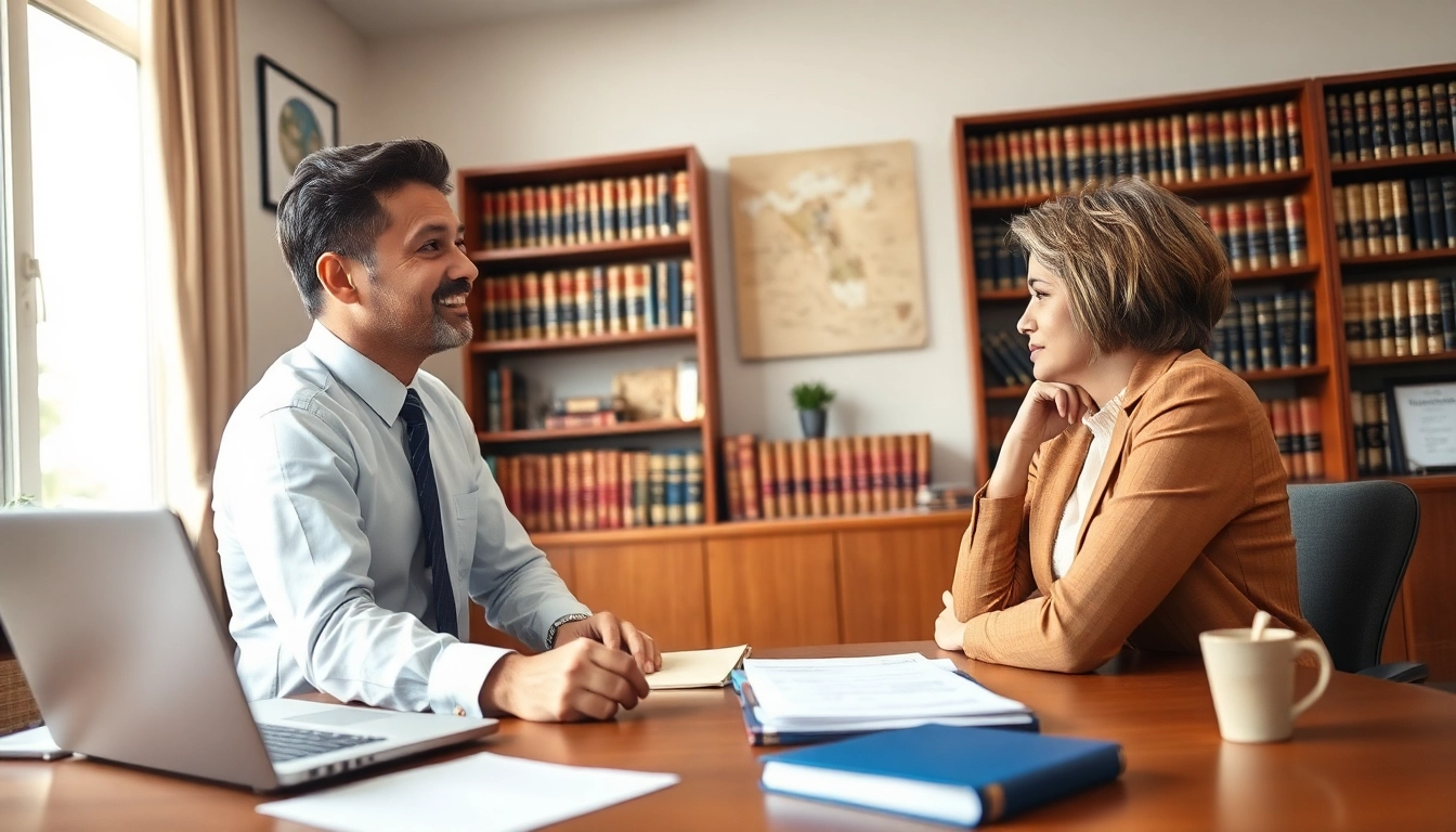 Engage with a Brooklyn Estate Planning Lawyer in a welcoming office, ensuring expert legal guidance.