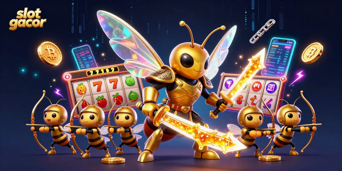 Experience thrilling slot gacor gameplay with our unique characters and vibrant casino symbols.