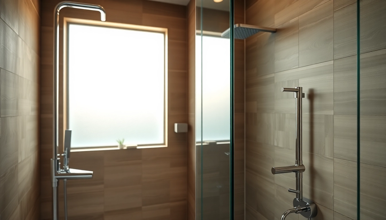 Elegant showers Australia showcased in a modern bathroom with luxurious features.