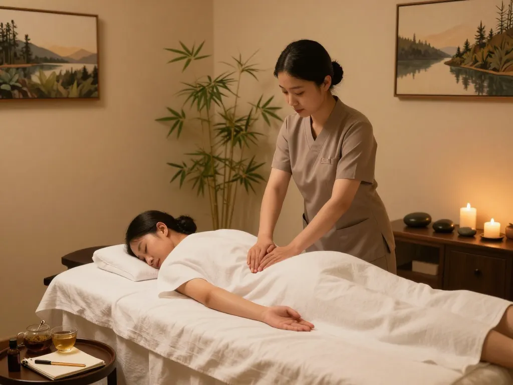 편안한 장식과 차분한 분위기의 웰니스 스파 환경에서 편안한 인계동마사지를 경험하세요.