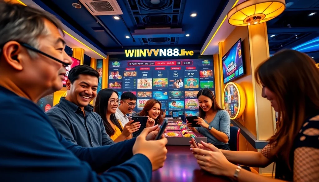Discover the engaging online gambling experience at winvn88.live, showcasing diverse gaming options.