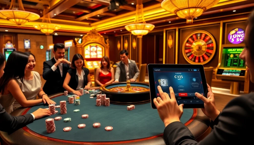 Experience the thrill of poker and gaming at c54.gb.net with vibrant casino visuals.