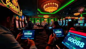 Experience the excitement of gambling at good88.hu.net with vibrant casino games and player engagement.