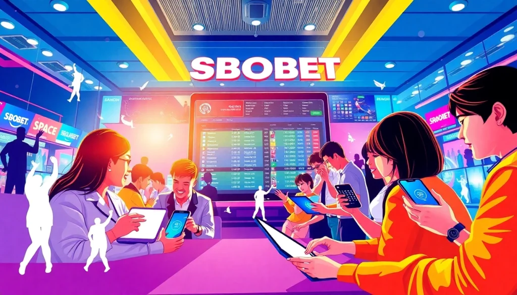 sbobet.dance users enjoying a vibrant online betting experience with dynamic visuals