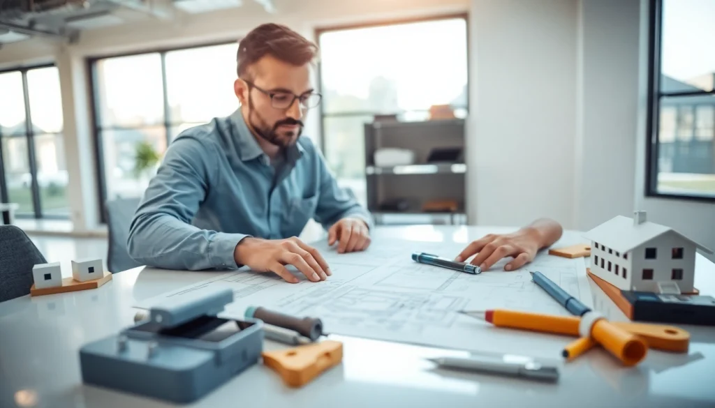 Championing collaboration in a construction member organization workspace.