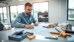 Championing collaboration in a construction member organization workspace.