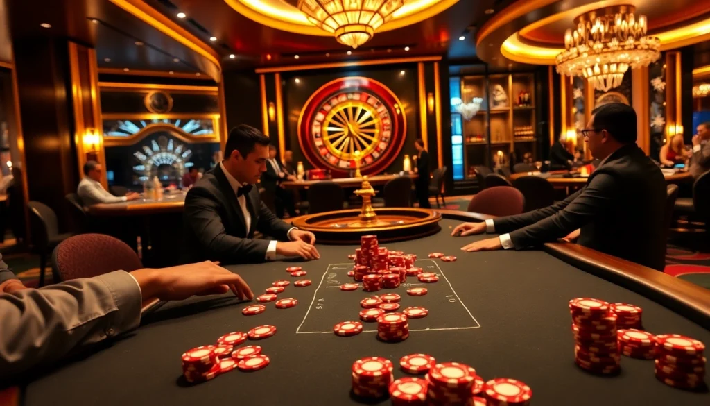 Experience the thrilling atmosphere of hay.win's luxurious casino with engaging poker tables and elite gambling.